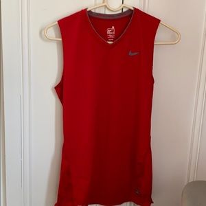 Women’s Nike red tank top